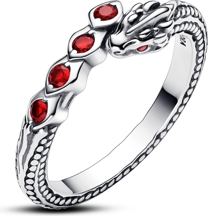 Image du produit Pandora Anneau scintillant Dragon de Game of Thrones (56, Argent 925)