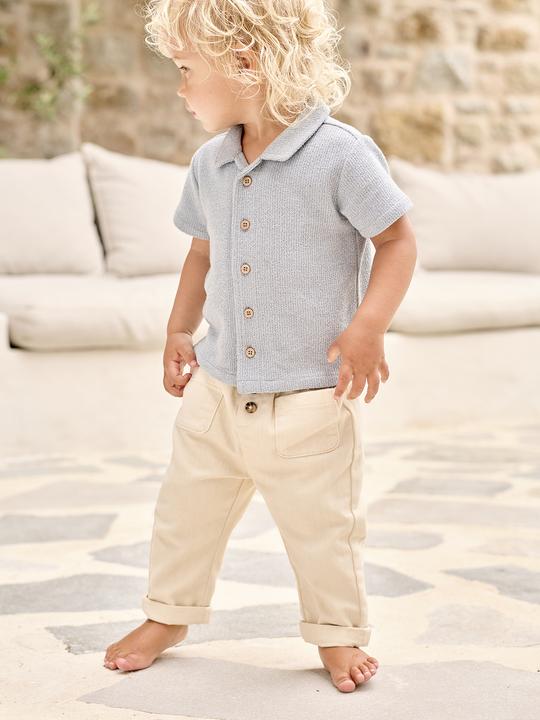 Immagine prodotto Vertbaudet Baby Hose mit Dehnbund und Zierknöpfen (62)