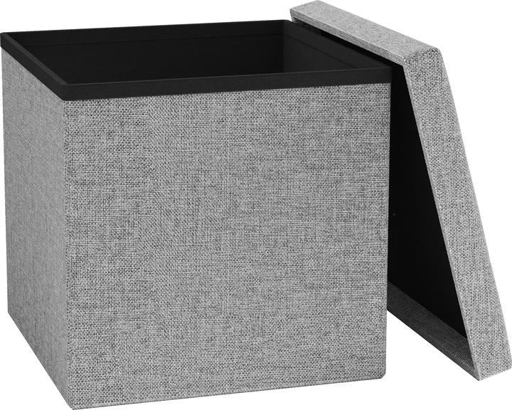 Produktbild VCM Stoff Sitztruhe Sitzbank Hocker Boxas (38 cm)