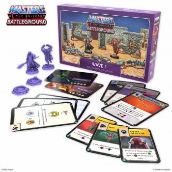 Actual product image Archon Studio ARCD0003 - Masters of the Universe Battleground - Wave 1 Evil Warriors Faction, (DE Expansion) (German)