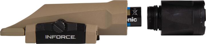 Actual product image Inforce WMLx White/ IR, Gen3, 900 lumen, Rifle, Dark Earth (900 lm)