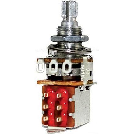 AllParts AP EP 0285-000 Push/Pull Poti 250 K log. (Instrumenten Ersatzteile), Zubehör Instrumente