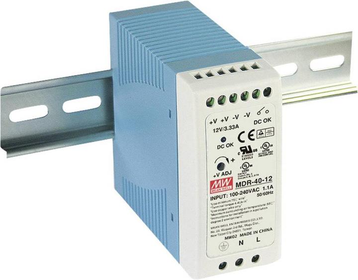 Produktbild MeanWell HutschienenNetzteil (DINRail)