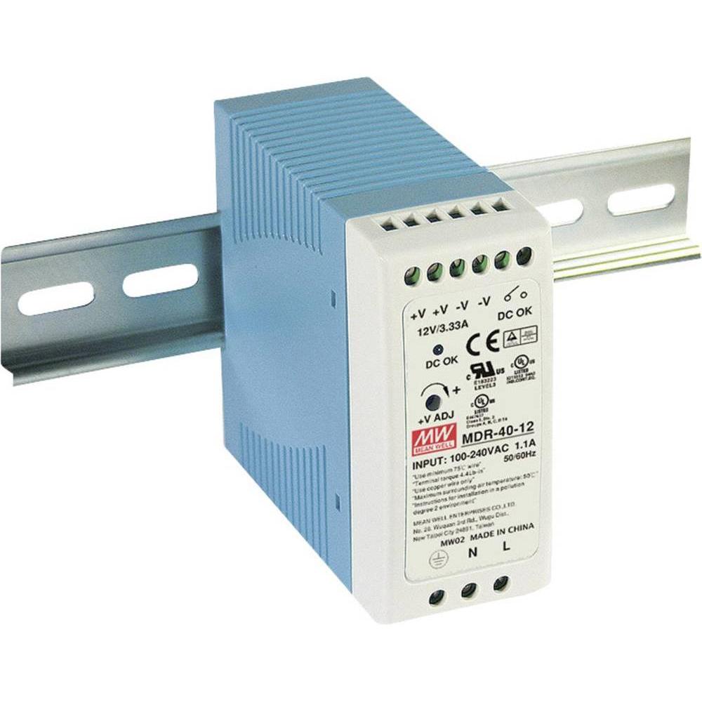 MeanWell, Systemstromversorgung, HutschienenNetzteil (DINRail)