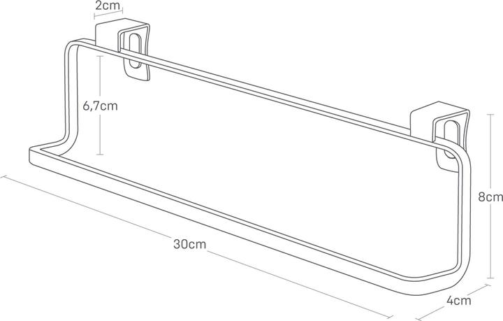 Image du produit Yamazaki Porte-serviettes de cuisine large TOWER