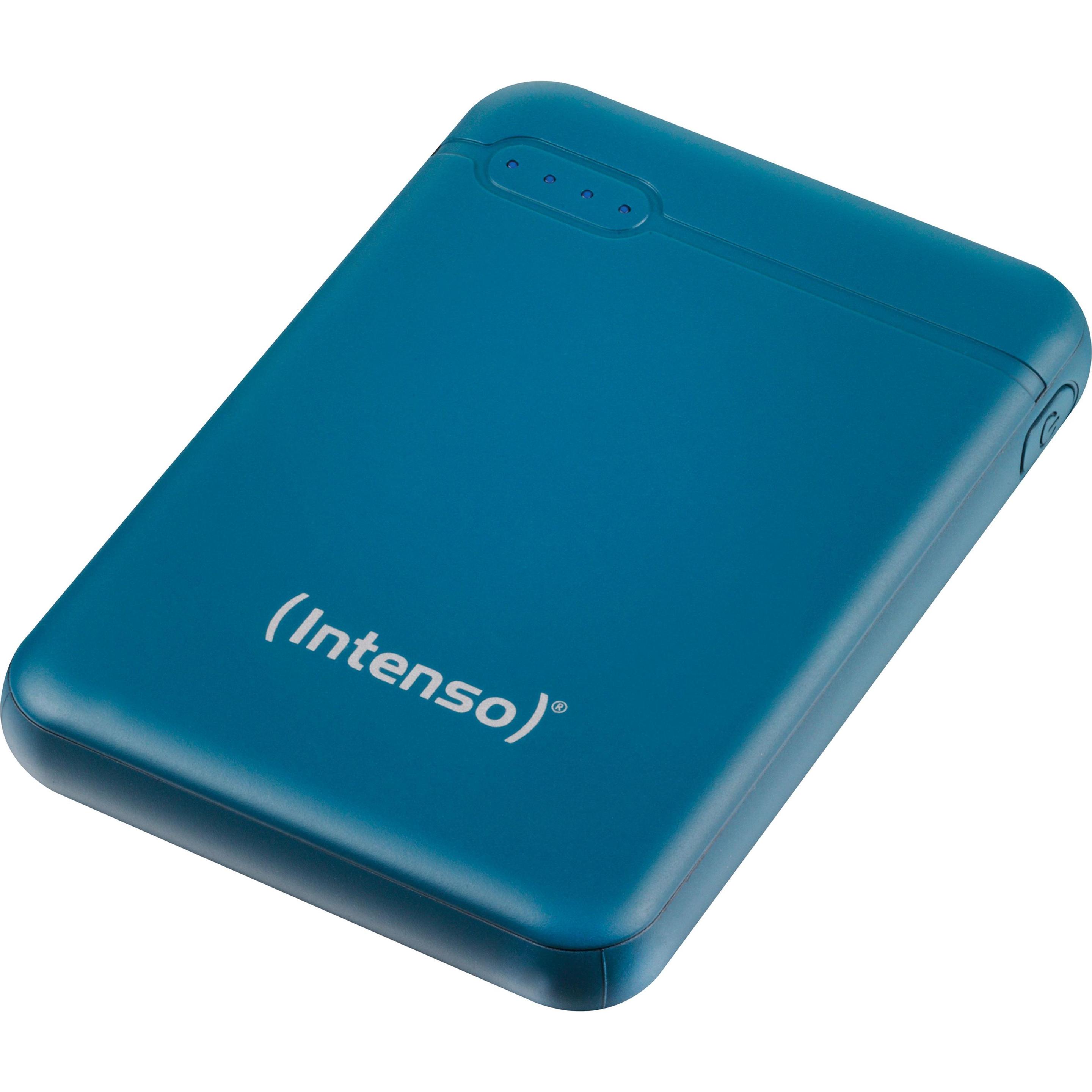 Thumbnail - Intenso XS5000 (5000 mAh, 10.50 W, 18.50 Wh), Powerbank, Blau