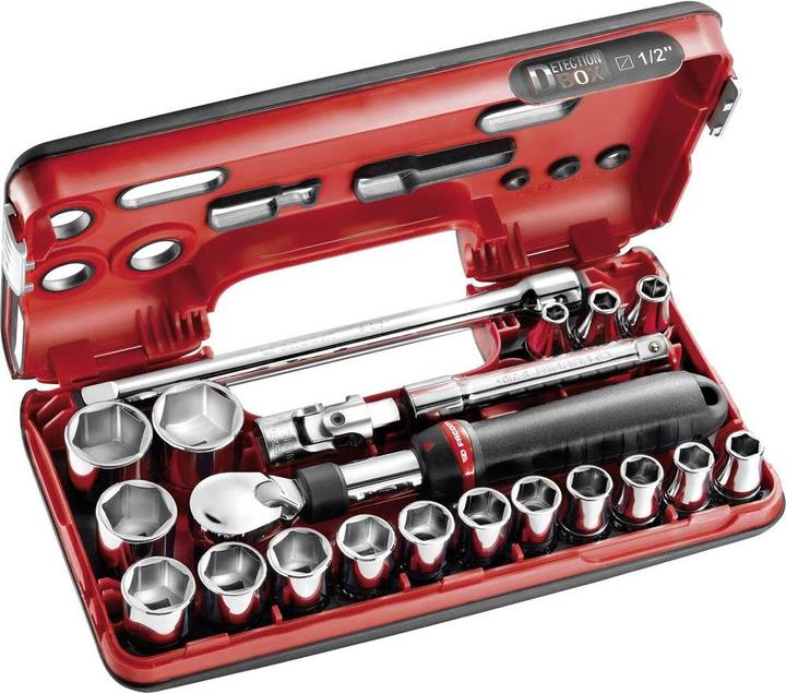 Actual product image Facom Socket wrench set metric 1/ (32 mm, 19 mm, 12 mm, 24 mm, 14 mm, 22 mm, 16 mm, 23 mm, 10 mm, 21 mm, 18 mm, 27 mm, 31 mm, 17 mm, 11 mm, 15 mm, 26 mm, 30 mm, 8 mm, 28 mm, 9 mm, 29 mm, 13 mm, 20 mm, 25 mm)