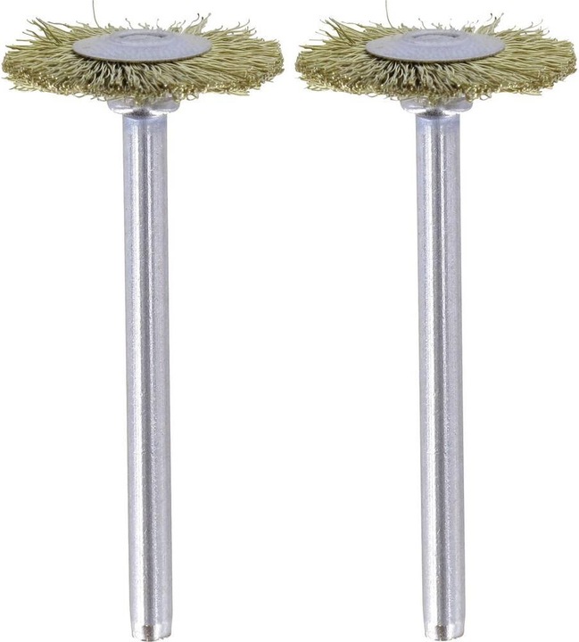 Actual product image Dremel Brass brush 535 Steel wire v