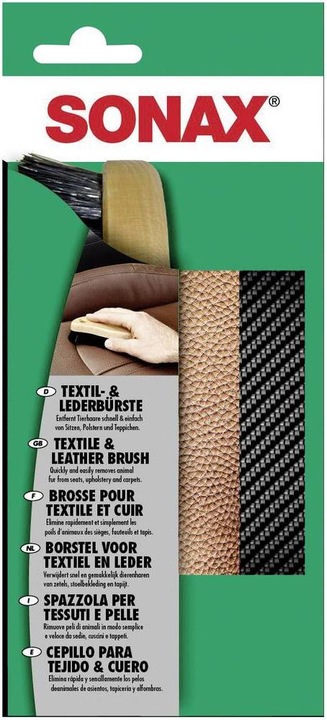 Actual product image Sonax Textile and leather brush 416741