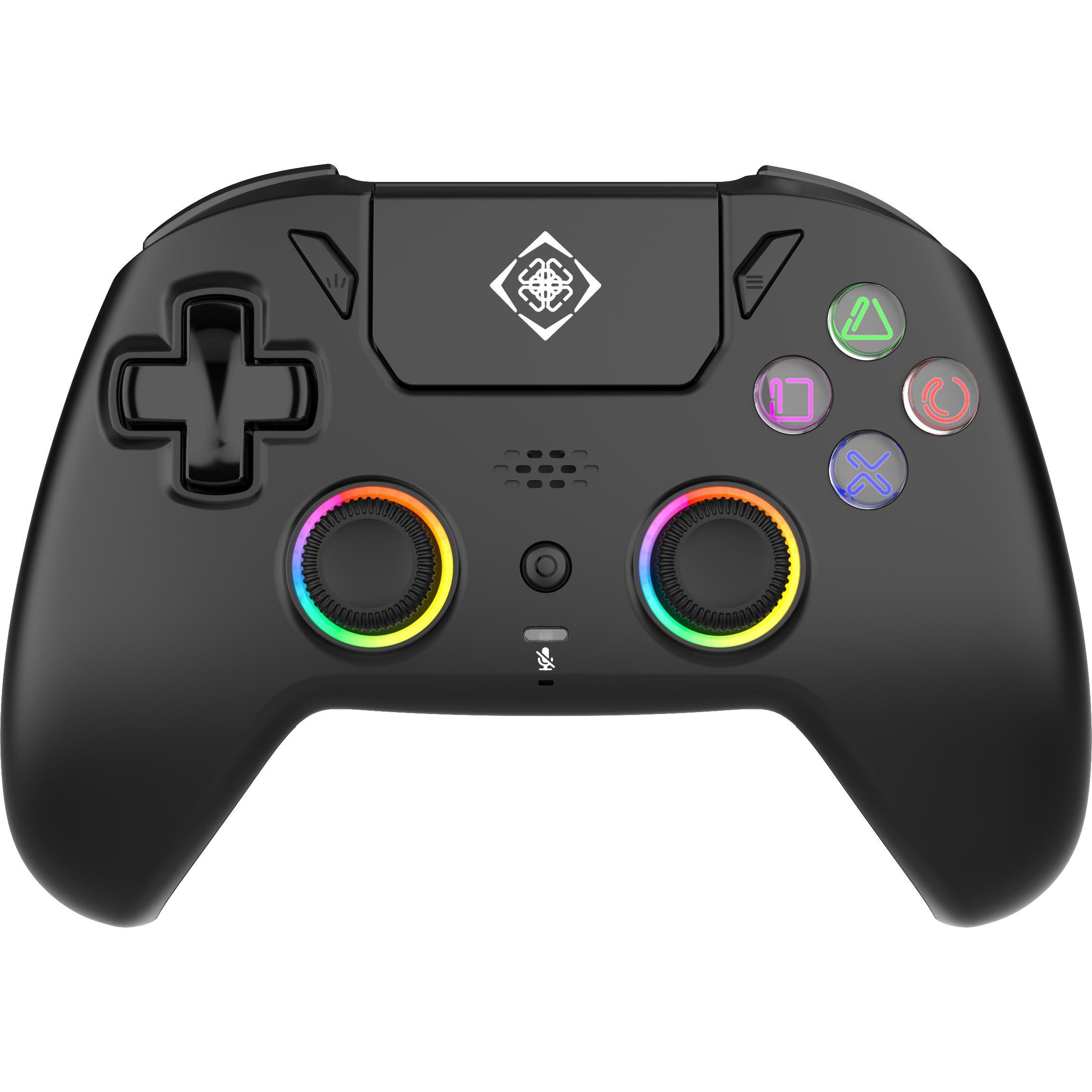 Deltaco PS5 - Gaming Controller Wireless (Android, iOS, PC, PS5), Controller gaming, Nero