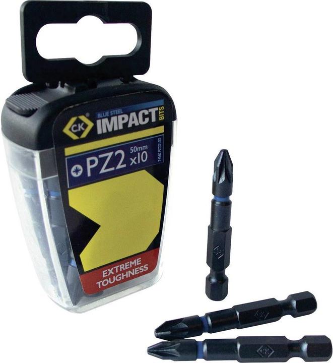 Actual product image C.K Magma Bit set 10 pieces T4560 PZ2LD10 (Cross Pozidriv PZ M2)