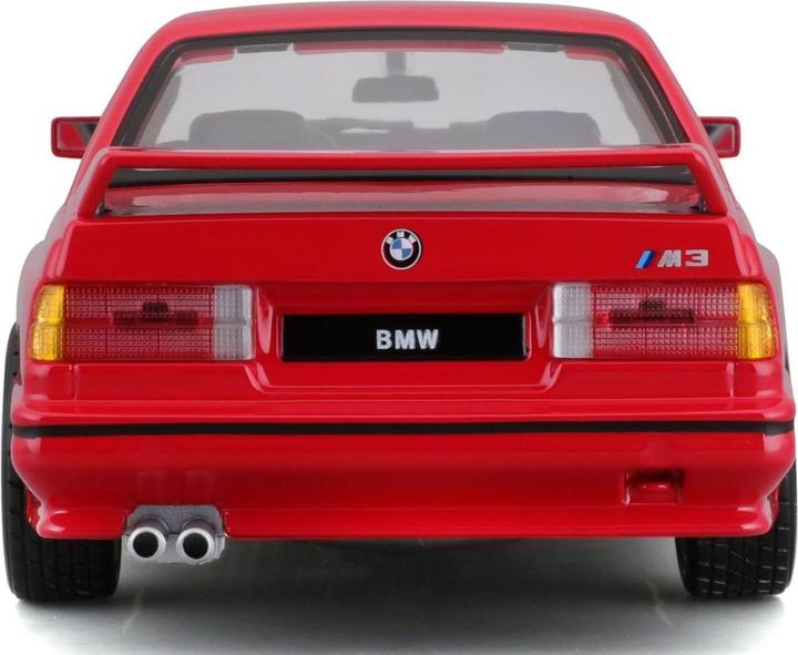 Actual product image Bburago BMW M3 (E30) 1988 1/24 red