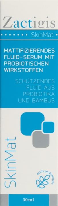 Energy Label Zactigis SkinMat mattifying fluid serum with probiotic active ingredients (30 ml)