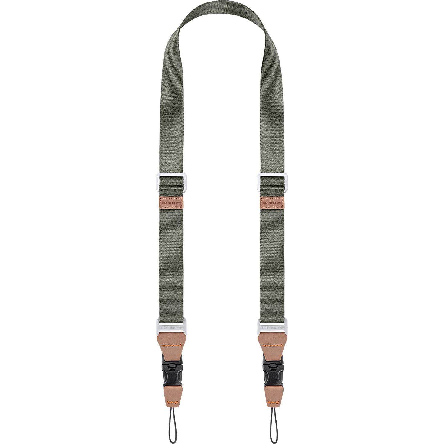 K&F Concept 32mm WidthNeck Strap Urban Wander 01 (Green), Kameragurt, Grün