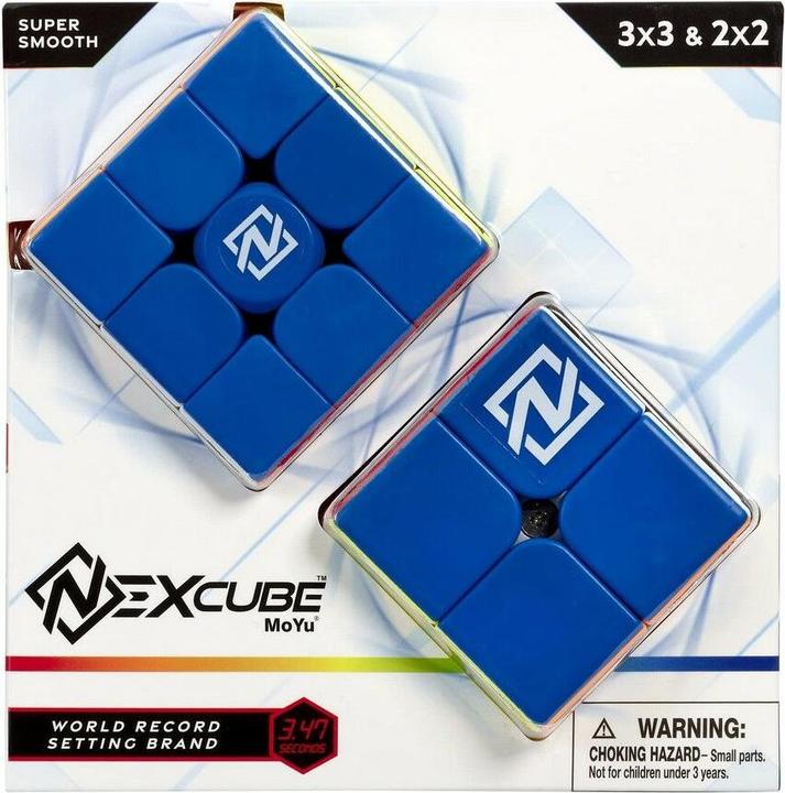 Actual product image Goliath Toys 919.903.006 GOLIATH - NEXCUBE - 3X3 + 2X2 BEGINNER (3 x 3, 2 x 2)