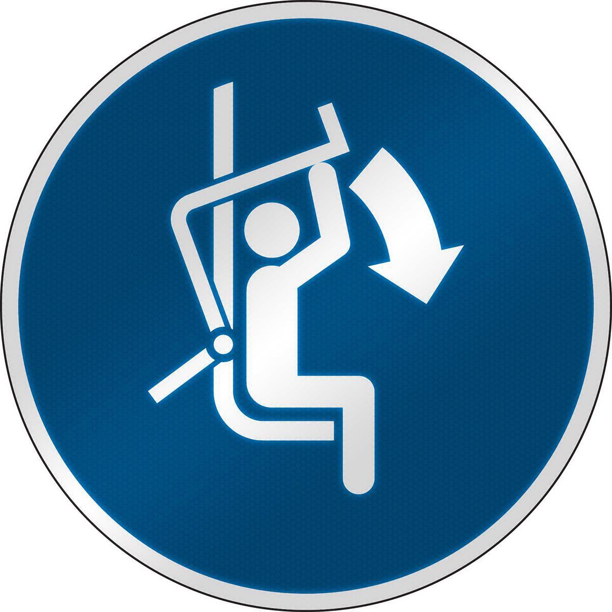Thumbnail - Brady, Etiketten, ISO Safety Sign - Close