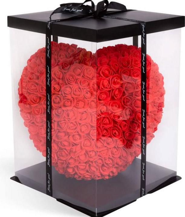 Actual product image TOP Rose heart