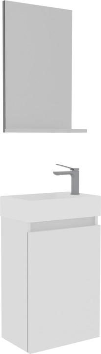 Produktbild Homitis Conza 45 Bathroom Cabinet With Sink & Mirror Set (2 Pieces)