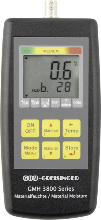 Produktbild Greisinger Materialfeuchtemessgerät GMH3851 Messber