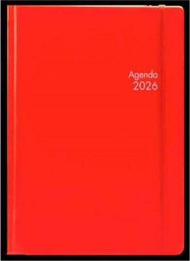 Produktbild Simplex Wochenagenda Simply Flex 15 x 21 cm, 2026, Rot (15 x 21 cm, 1 Tag / 1 Seite)