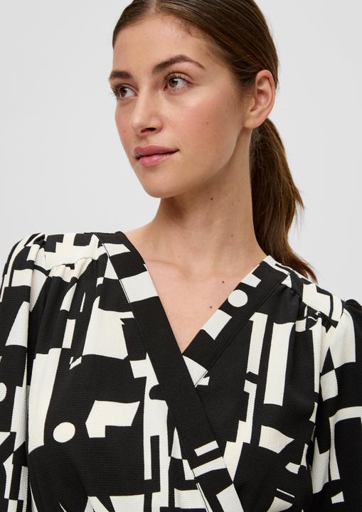 Actual product image s.Oliver Kleid Kleid mit Bindeband (36)