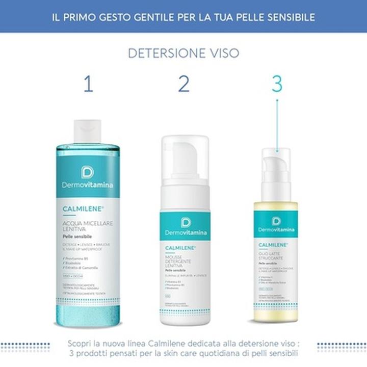 Produktbild Dermovitamina Calmilene Make-up Entferner Waterproof Daily Cleansing Rich Cleansing Milk Emulsion 100m (Reinigungsmilch, 100 ml)