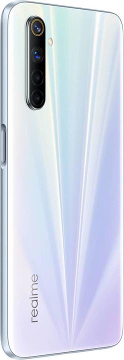 Produktbild realme 6 (8GB) (128 GB, Comet White, 6.50", Dual SIM + SD, 64 Mpx, 4G)
