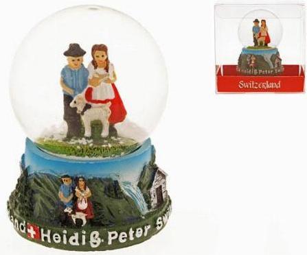Alberto Snow Globe Heidi and Peter