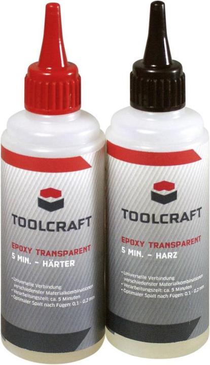 Toolcraft 1347649 Époxy transparent 5 1