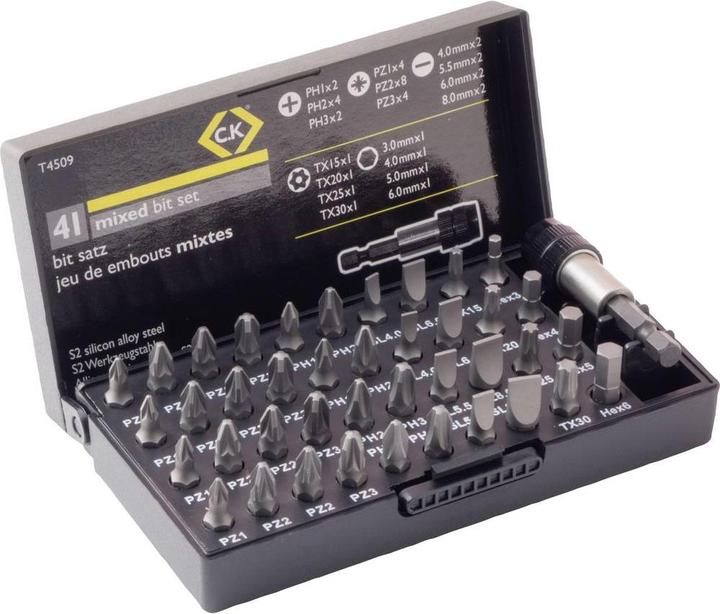 Produktbild C.K Magma Bit-Set 41teilig T4509 Kreuzsc (Kreuz Phillips PH)