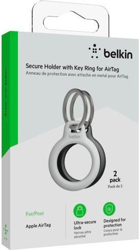 Actual product image Belkin AirTag Schlüsselanhänger 2er Set