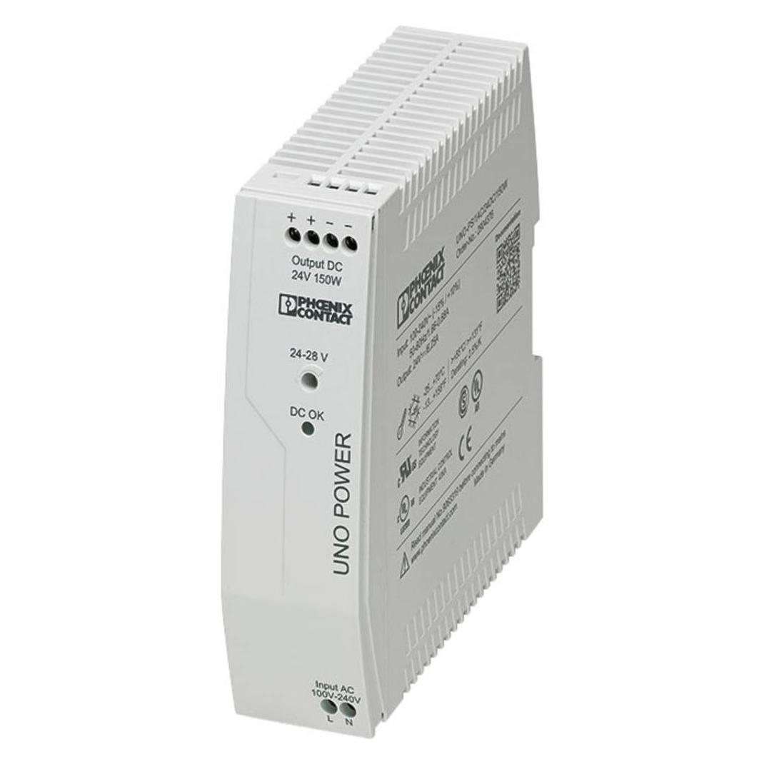 Phoenix Contact, Mobiele stroomverdelers, Top-rail voedingseenheid (DIN-rail)