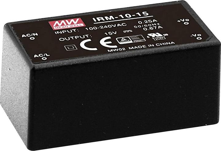 Actual product image MeanWell AC/DC print power supply