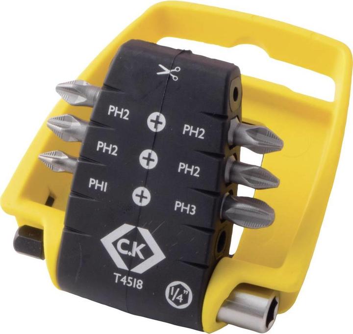 Produktbild C.K Magma Bit-Set 7teilig T4518 Kreuzsch