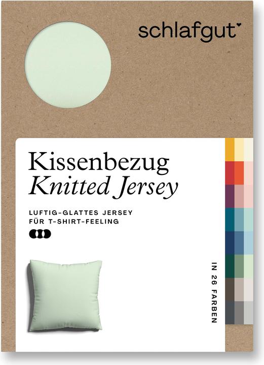 Produktbild schlafgut Knitted Jersey (Duvetbezug, 40 x 40 cm)