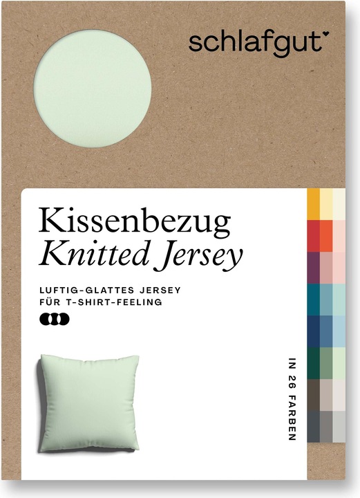 Immagine prodotto schlafgut Knitted Jersey (Copripiumino, 40 x 40 cm)