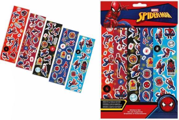 Kids Licensing Spiderman StickerSet