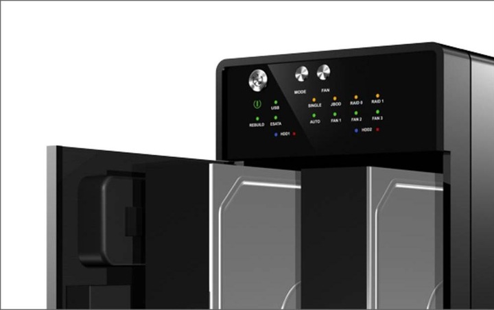 Actual product image Icy Box Raidsonic external dual RAID system for 3.5" SATA I (3.5")