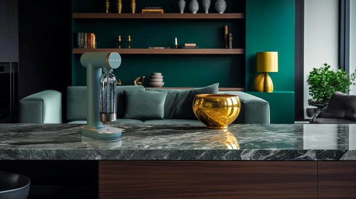 Produktbild Smeg - Wassersprudler Emerald Green Matt