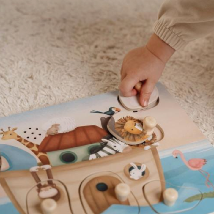 Produktbild Little Dutch Sound Greif-Puzzle Arche Noah (7 Teile)