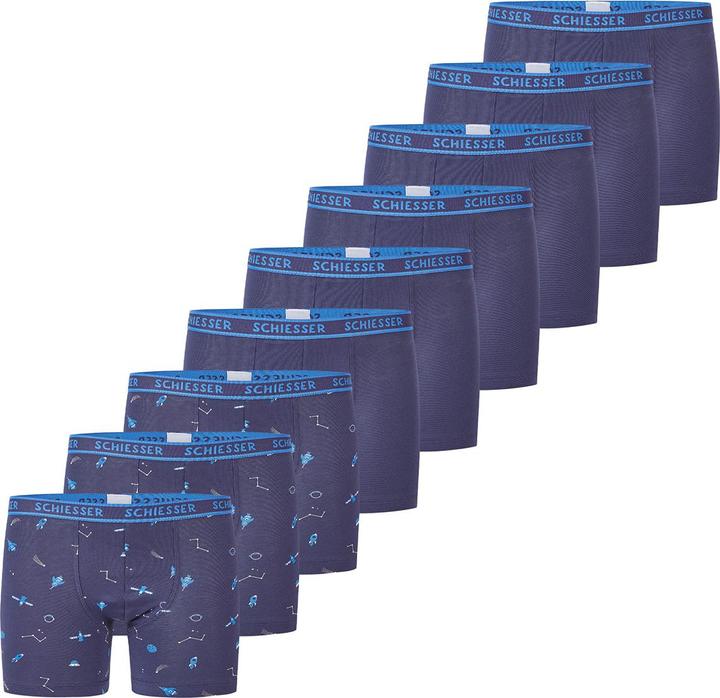 Immagine prodotto Schiesser 9 confezioni di pantaloncini / pantaloni da bambino in cotone organico 95/5 (98, confezione da 9)
