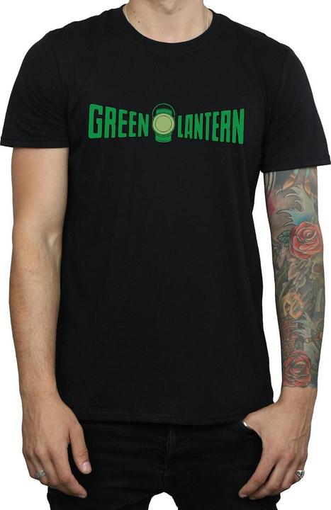 Produktbild Green Lantern Text Logo TShirt (M)
