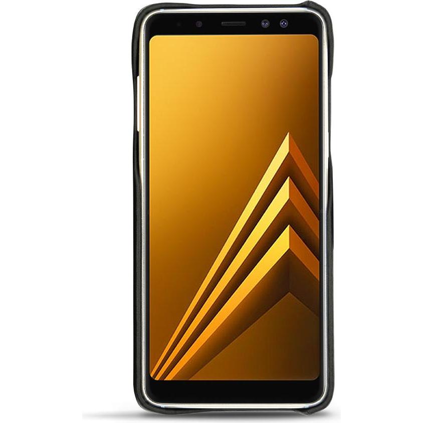 Thumbnail - Noreve Lederschutzhülle (Samsung Galaxy A8+), Smartphone Hülle, Violett