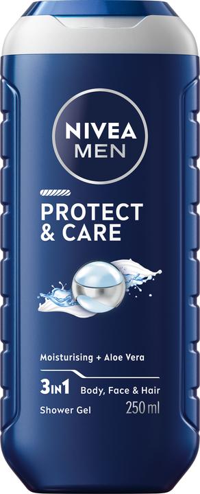 NIVEA MEN Men Protect & Care Shower Gel 250 ml (250 ml)