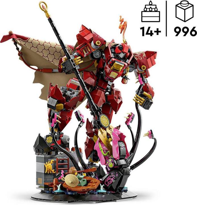 Actual product image LEGO 71846 ® NINJAGO The Fire Knight Mech (71846, LEGO Ninjago)