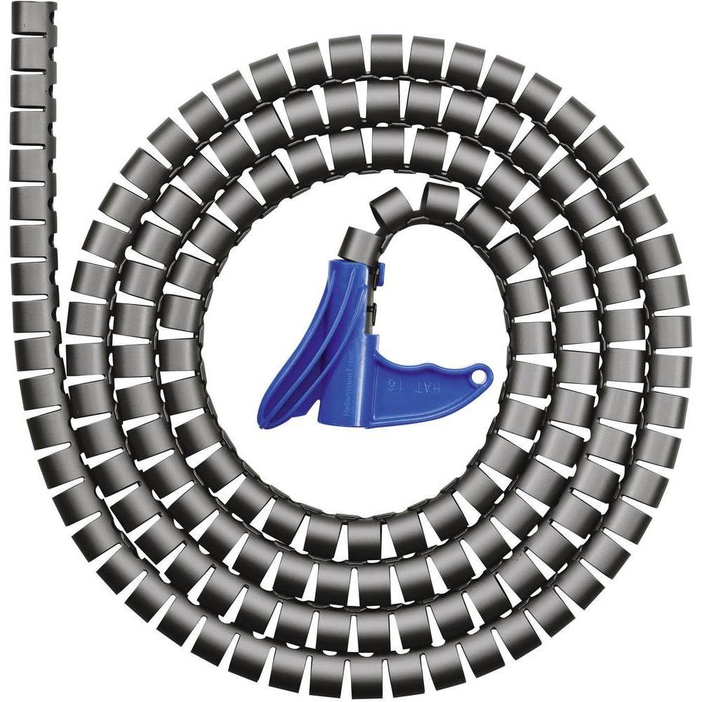 HellermannTyton, Kabelschutz + Kabelführung, Kabelschlauch 16 mm (max) Weis (Kabelschlauch, 25000 mm)