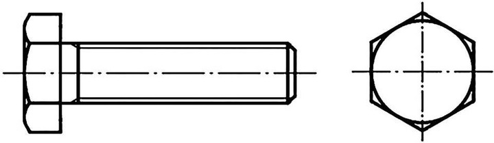Immagine prodotto Toolcraft Viti a testa esagonale M12 90 mm A (50 Viti per pezzo)