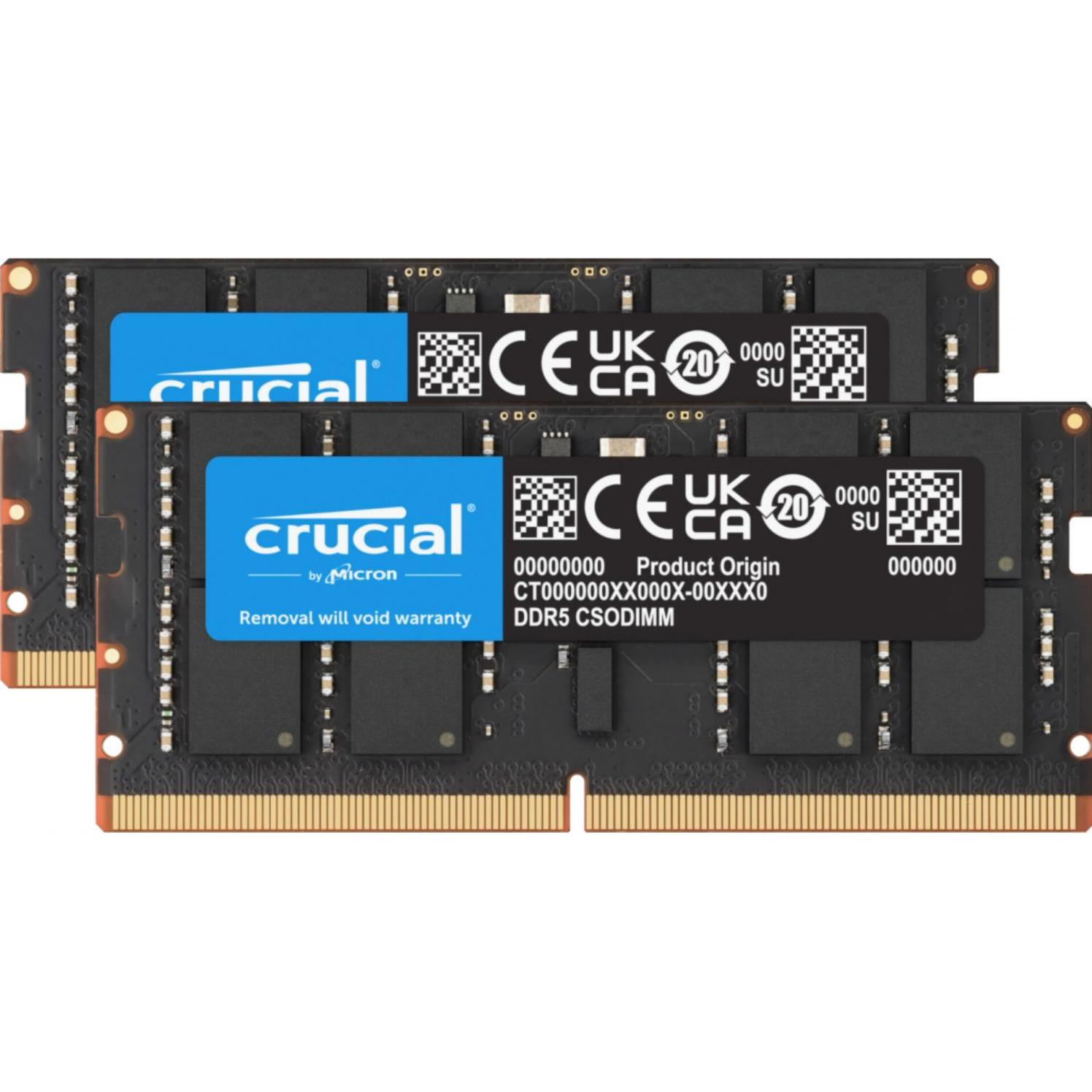 Crucial DDR5-6400 Kit 48GB 2x24GB CSODIMM CL52 - kaufen bei