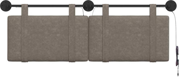 Actual product image vidaXL Modernes Kopfteil (130 x 5 x 5 cm)