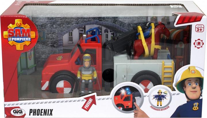 Actual product image Simba Sam Phoenix with figure and horse